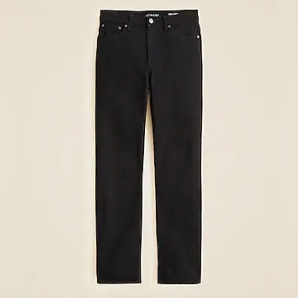 J. Crew Factory Women's Black Straight Leg Jeans 32T